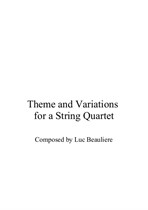 Theme and Variations for a String Quartet